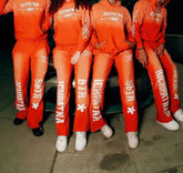 Custom Vintage Hoodie And Sweatpants Jogger Two Piece Set Screen Print Flared Sweat Suit Sunfaded Acid Wash Men Tracksuits